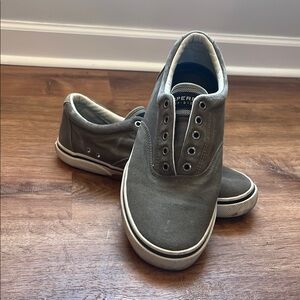 Superga Men's Gray Canvas Sneakers